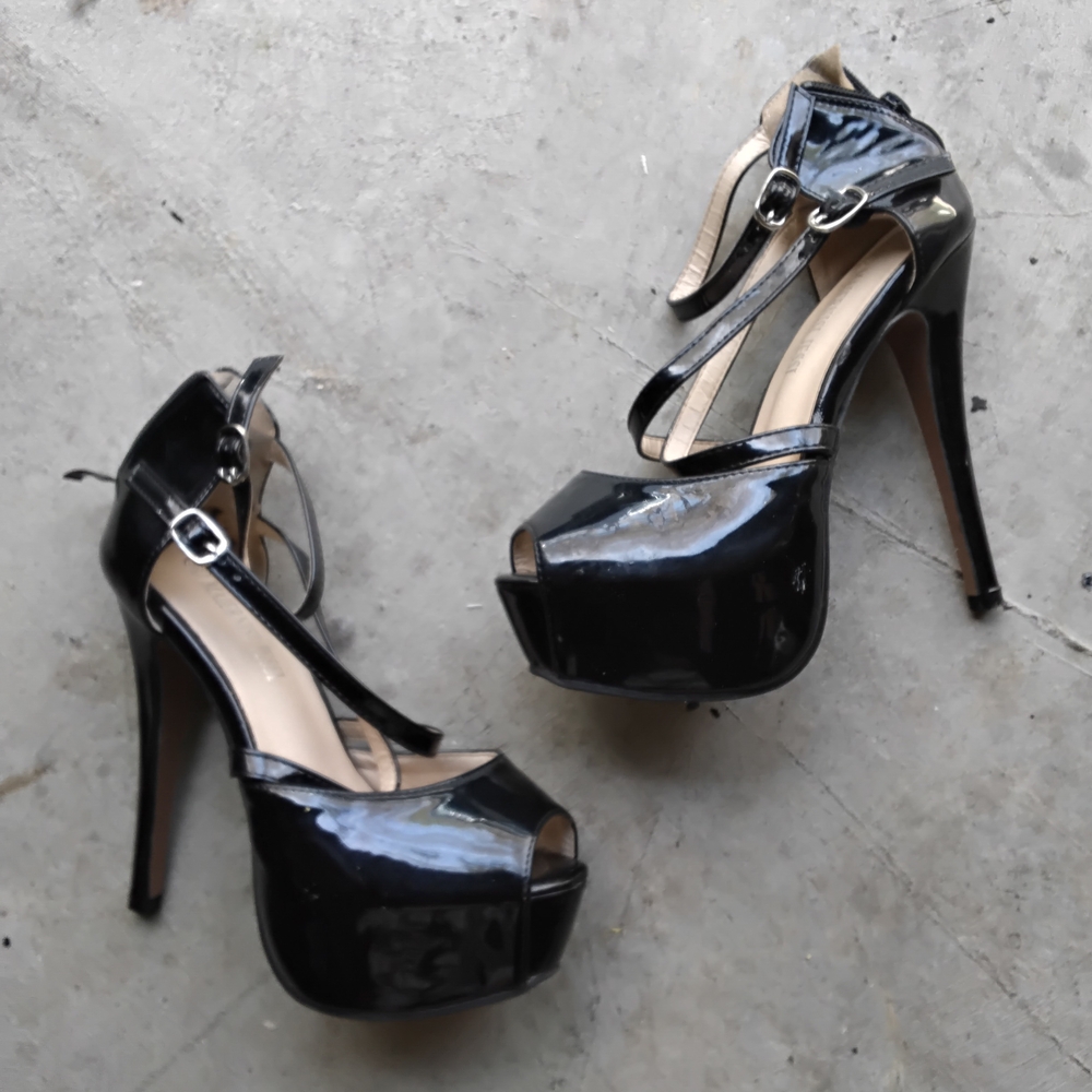 Elegant Black High Heels